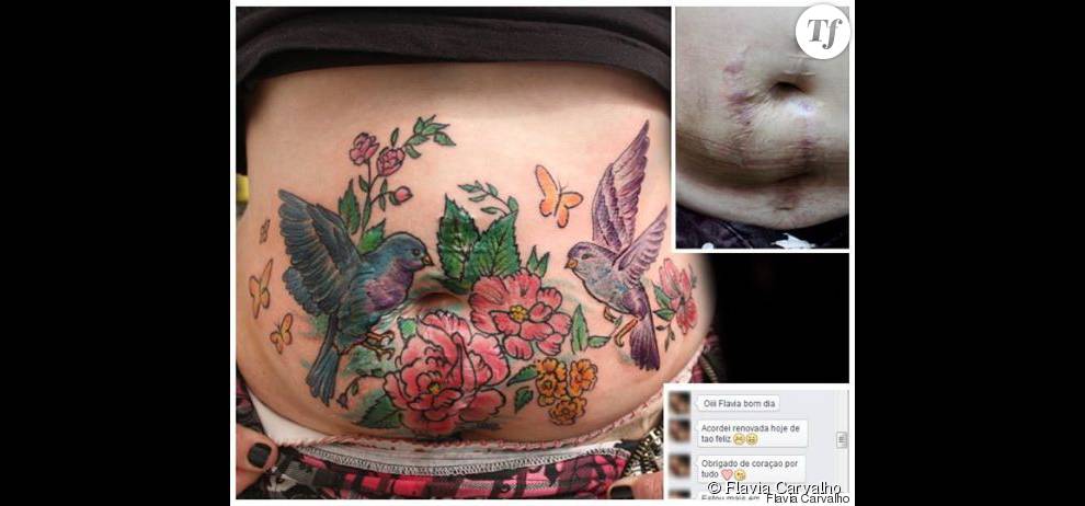 La tatoueuse aide les victimes de violences physiques gratuitement