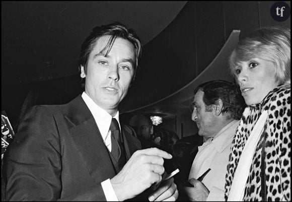 Alain Delon et son ex-compagne Mireille Darc