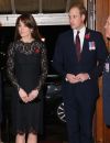Kate Middleton et le prince William festi­val Royal Remem­brance