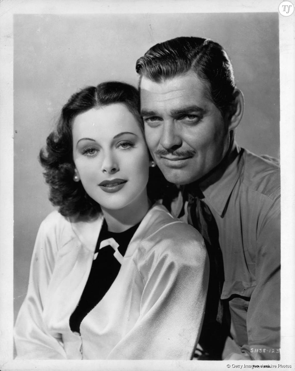 Hedy Lamarr et Clark Gable