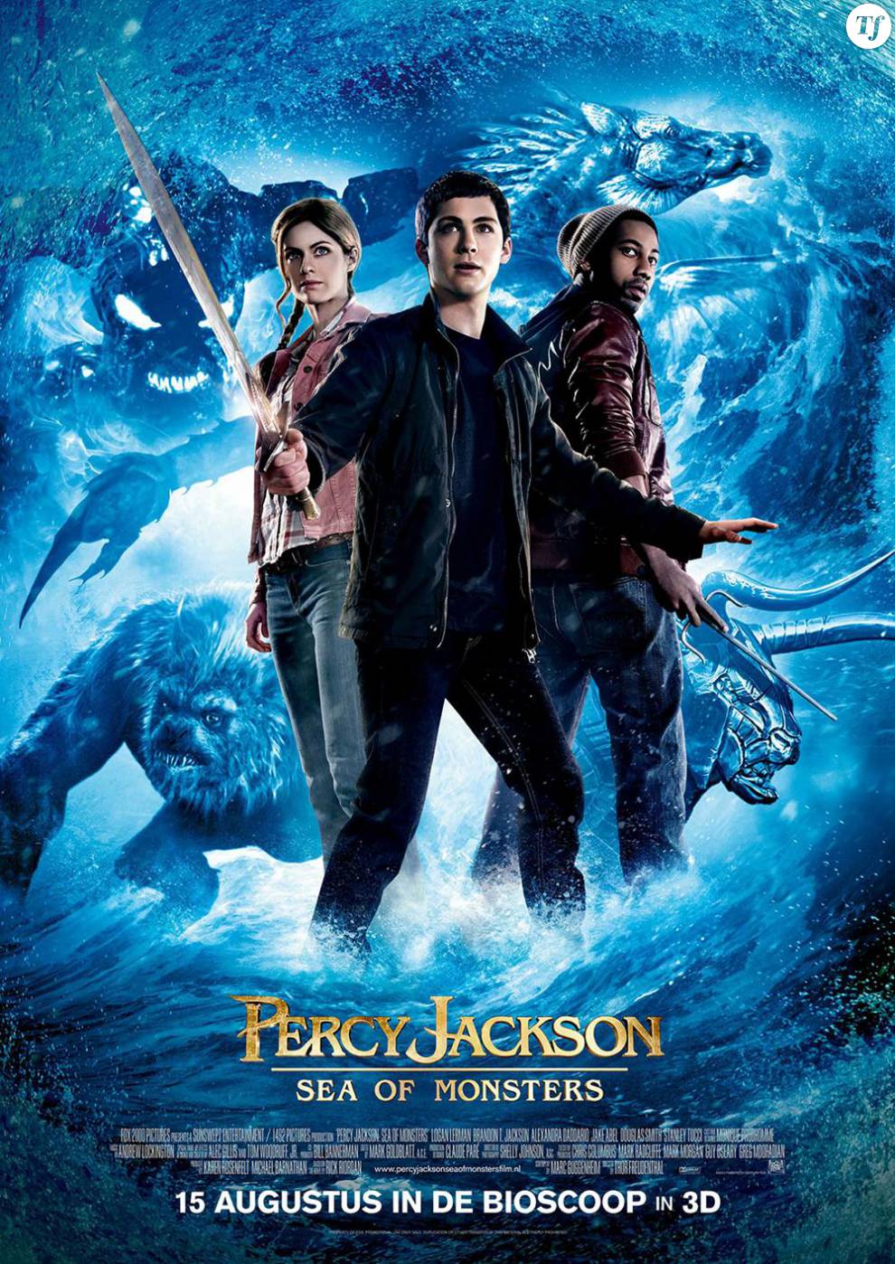Affiche du film Percy Jackson : La mer des monstres - Terrafemina