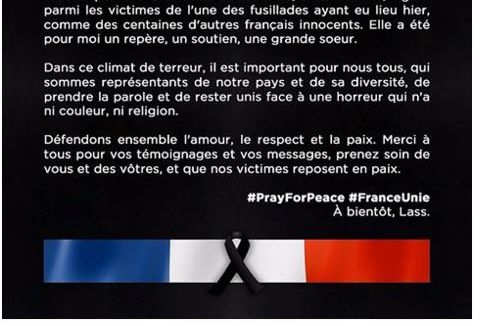 Lassana Diarra publie une très belle lettre après la mort de sa cousine au Bataclan