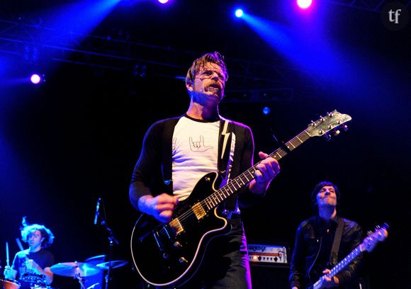 Les Eagles of Death Metal lors de leur concert à Londres, le 5 novembre 2015.