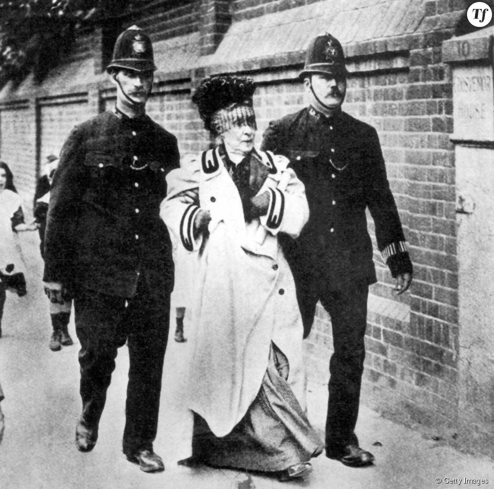 Une suffragette irlandaise en 1913