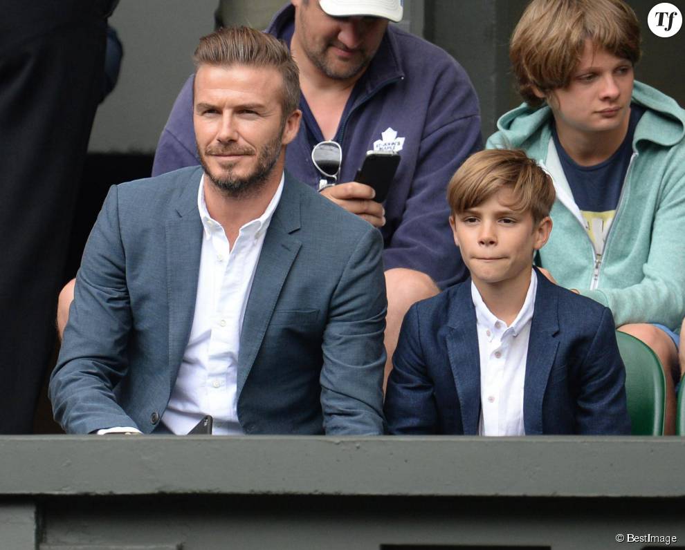 David Beckham Son Split