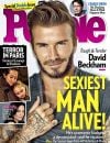 David Beckham homme le plus sexy au monde pour l'année 2015 (People)