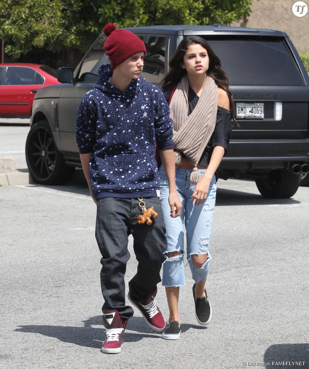 Selena Gomez et Justin Bieber en 2012