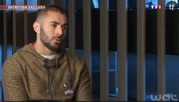 Benzema au JT de TF1