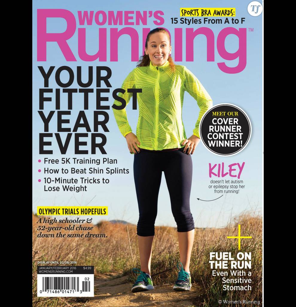 Kiley Lyall, runneuse autiste fait la couverture du magazine Women&#039;s Running