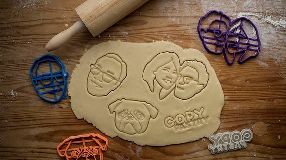 Faire des cookies qui ont la forme de notre visage ? C'est maintenant possible