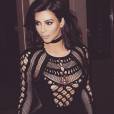 Kim Kardashian dans une combinaison  Julien Macdonald  lors des Brit Awards 2015 