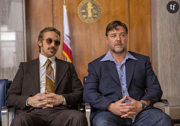 Ryan Gosling et Russell Crowe dans The Nice Guys