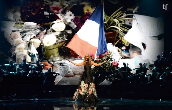 Céline Dion à la cérémonie des American Music Awards 2015