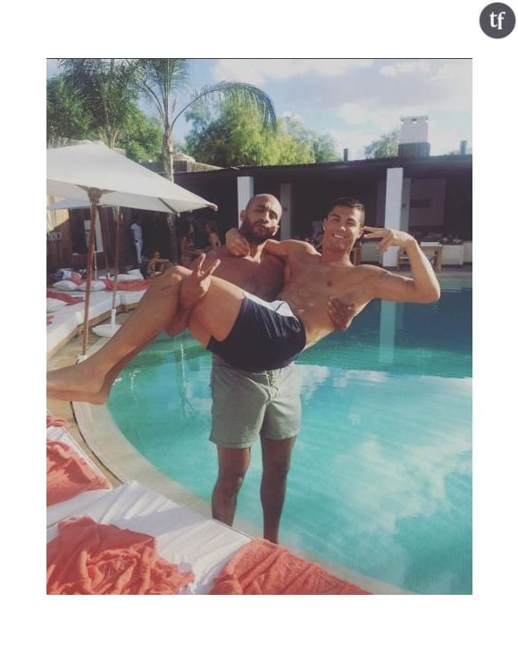 Badr Hari et Cristiano Ronaldo au Maroc