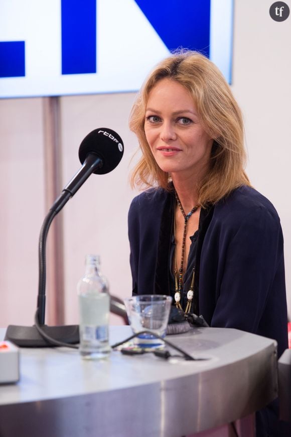 Vanessa Paradis lors du 30ème Festival International du Film Francophone, à Namur en Belgique le 8 octobre 2015. 