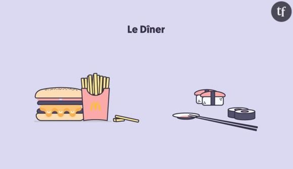 C'est marrant comme votre appetit varie selon avec qui vous mangez