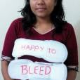Nikita Azad a lancé la campagne #HappyToBleed pour en finir avec les préjugés autour des règles