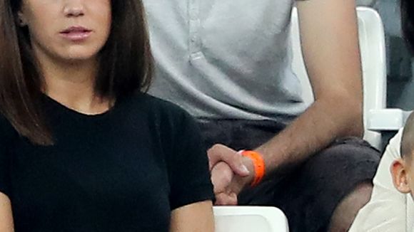 Antoine Griezmann : sa copine Erika Choperena heureuse dans les tribunes (photos)