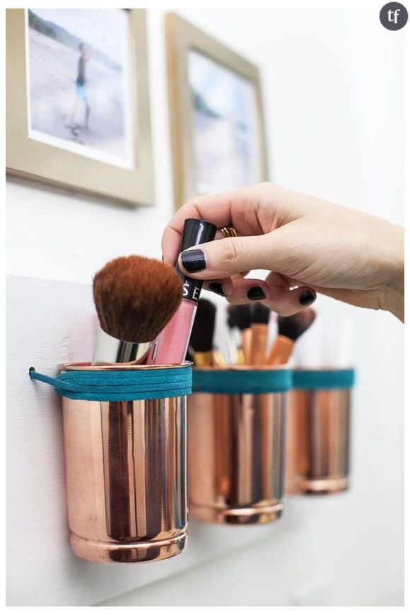 Pour gagner en place, on investit les murs avec notre make-up