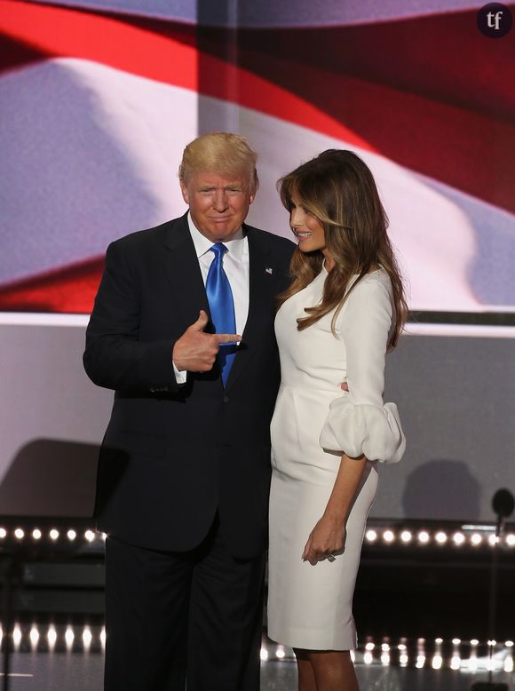 Melania et Donald Trump à la convention républicaine de Cleveland