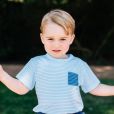 Le Prince George photographié pour son 3ème anniversaire ce vendredi 22 juillet
