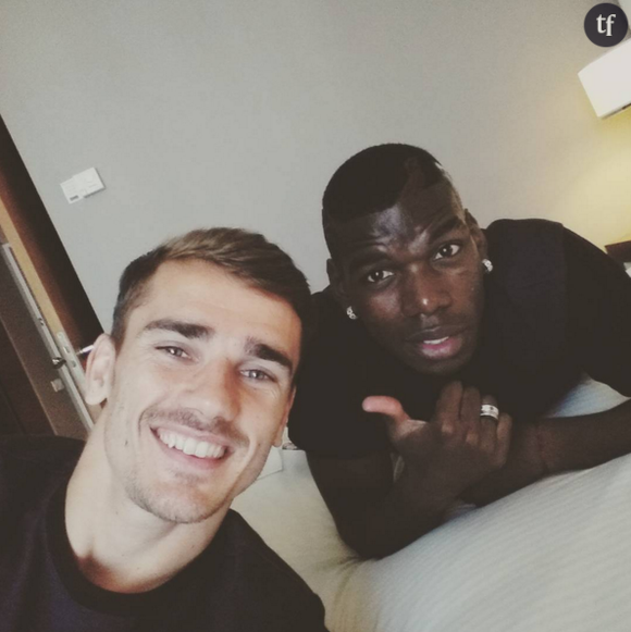 Antoine Griezmann et Paul Pogba