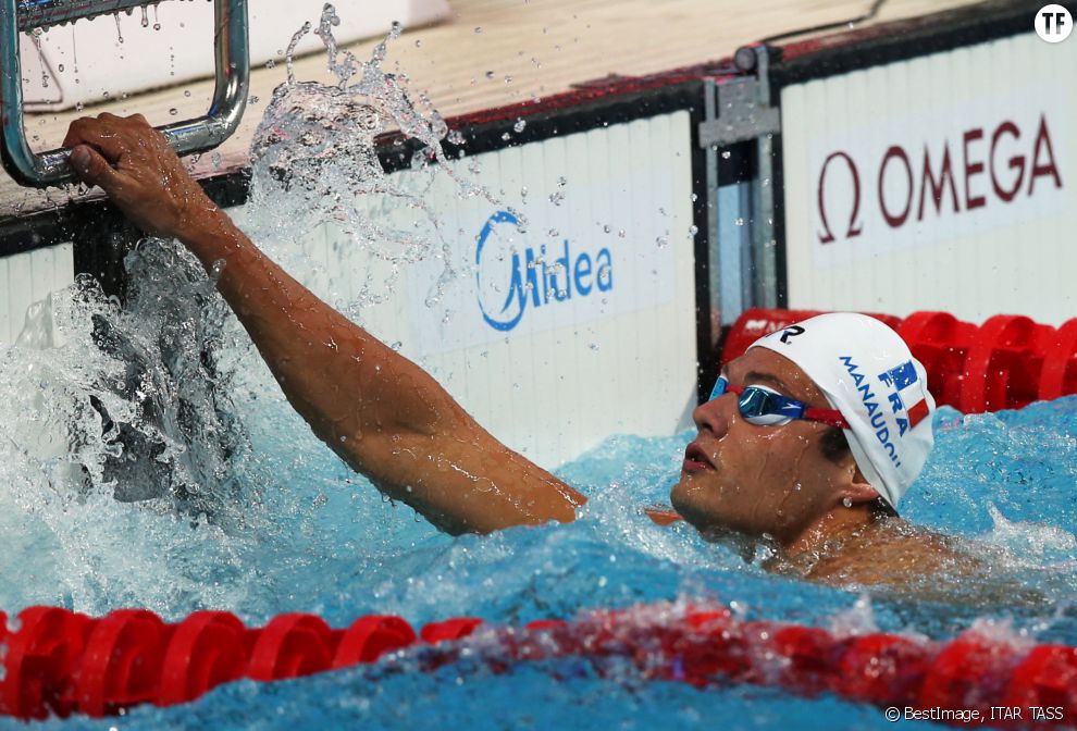 La nageur français Florent Manaudou