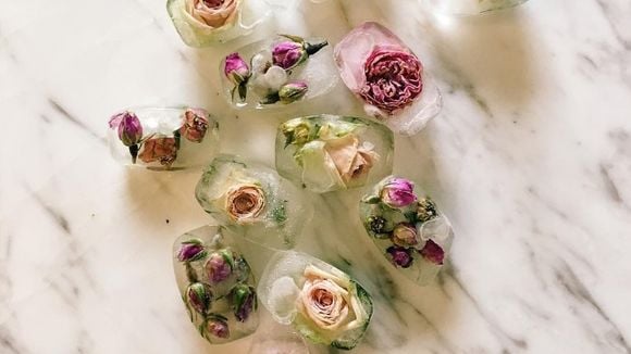 Les glaçons infusés à la rose : le secret de beauté des islandaises