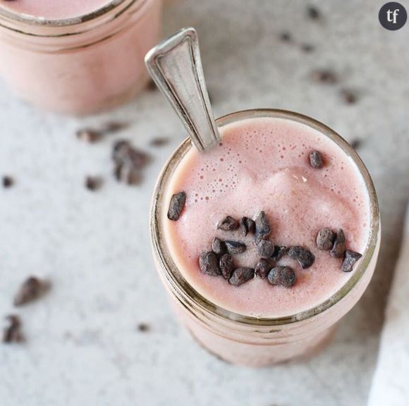 La recette du milk-shake à la pastèque et à la noix de coco