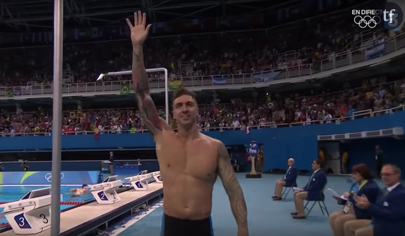 Anthony Ervin, médaille d'or du 50m nage libre aux JO de Rio