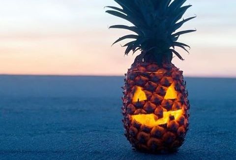 Halloween 2016 : on remplace les citrouilles par des ananas