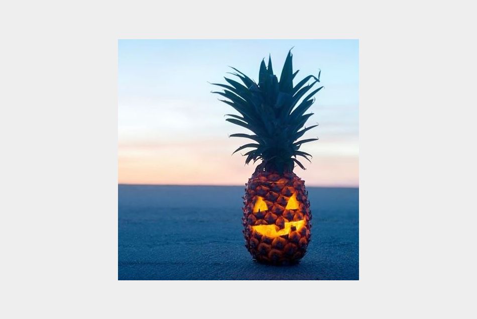 Les lanternes ananas : la tendance d'Halloween 2016