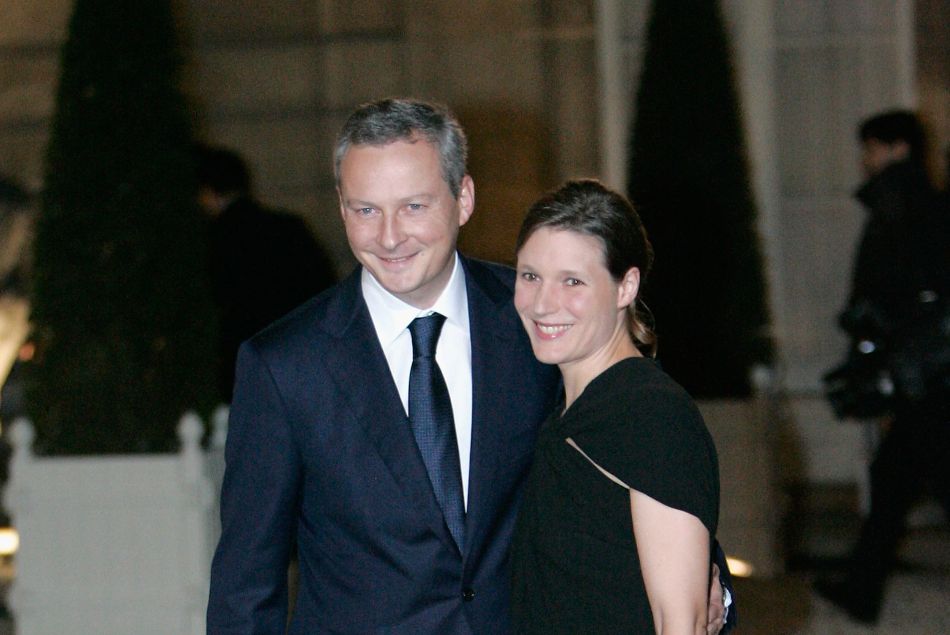 Bruno Le Maire et sa femme Pauline en 2010