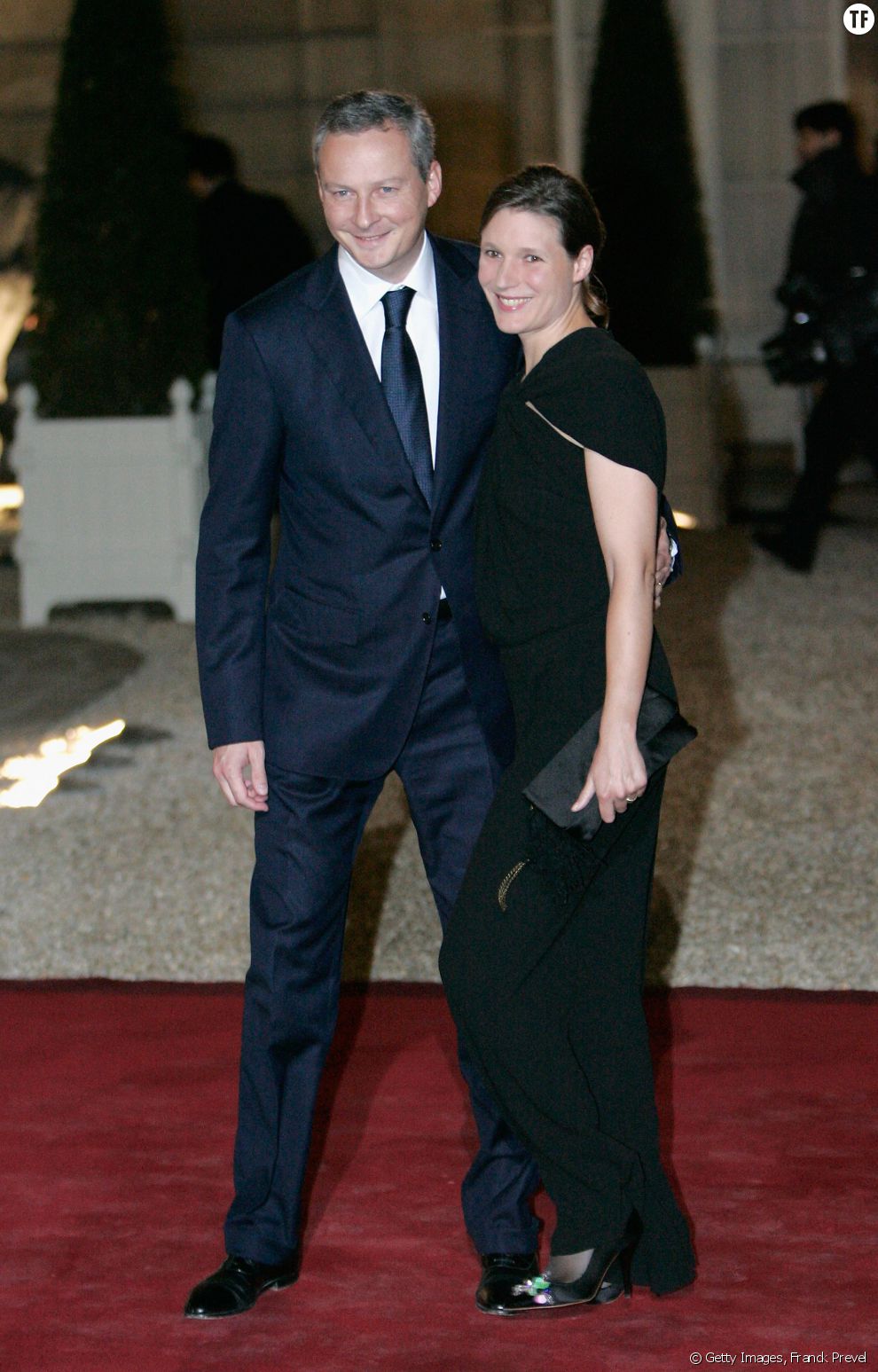 Bruno Le Maire et sa femme Pauline en 2010