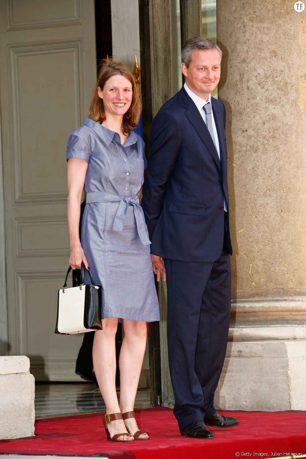 Bruno et Pauline Le Maire à l&#039;Elysée en 2009