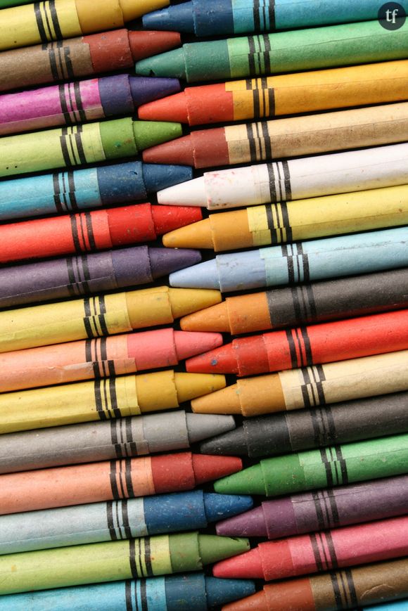 Crayons à la cire