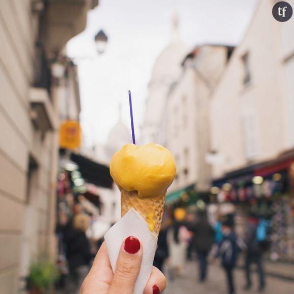 Pas besoin d'être deux pour manger une glace !