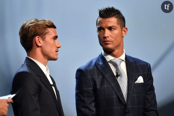 Antoine Griezmann et Cristiano Ronaldo