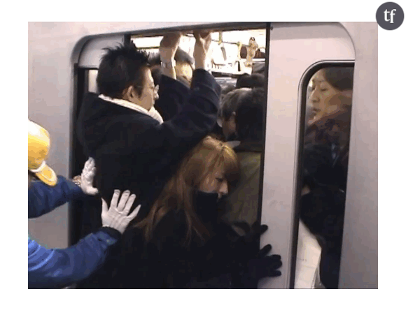 L'enfer du métro le matin