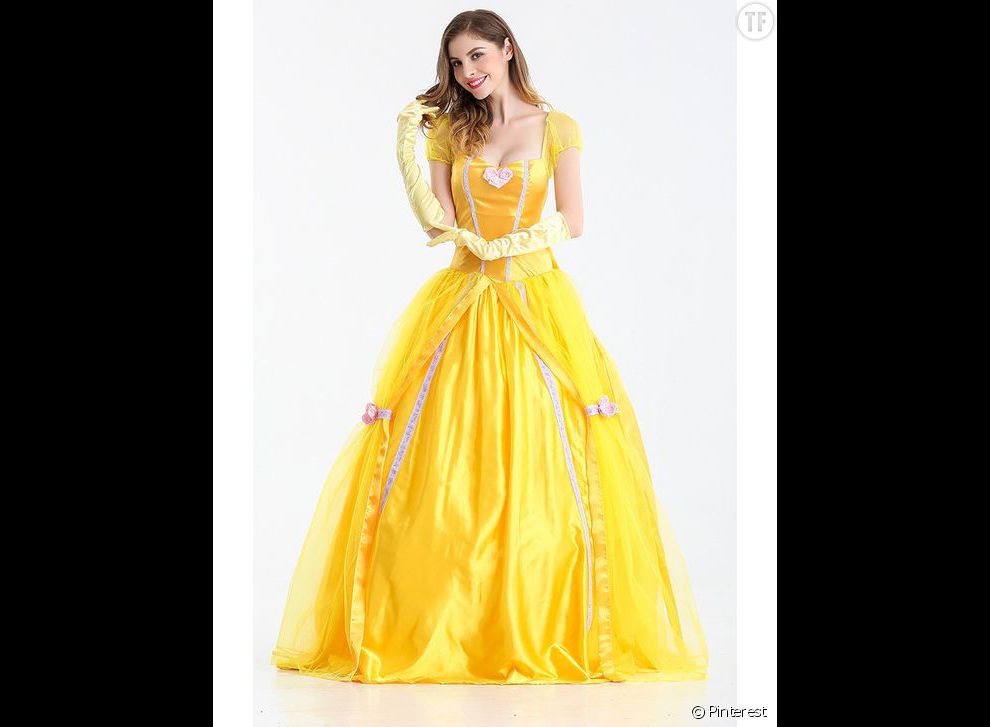 Halloween 2016 : costume de Belle (princesse Disney)