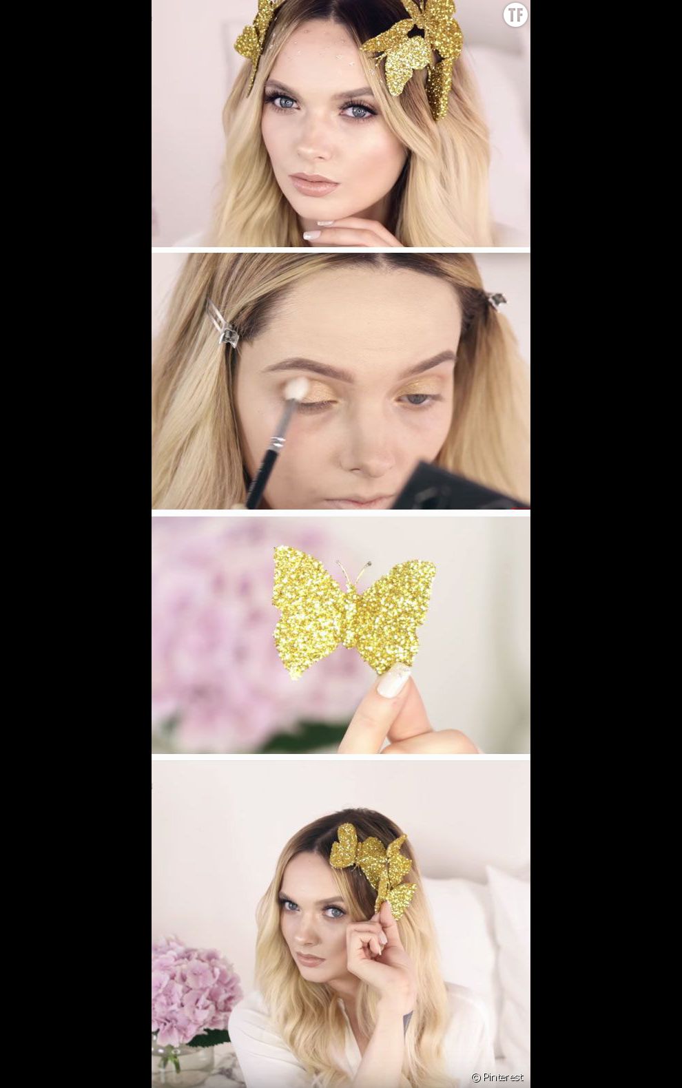 Halloween 2016 : idée costume filtre papillons Snapchat
