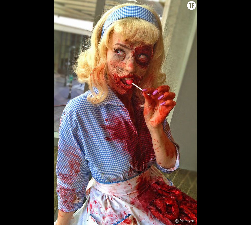 Halloween 2016 : costume de femme zombie
