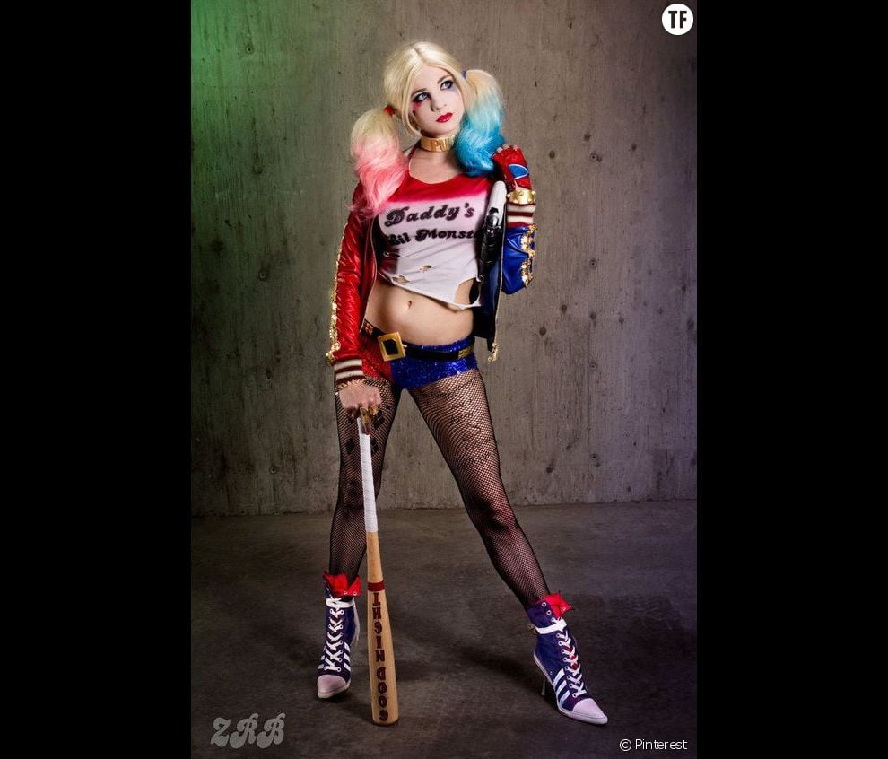 Halloween idée 2016 : costume d&#039;Harley Quinn