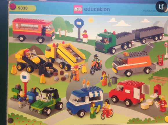 L'emballage des Lego Education 9333, envoyé par Christian