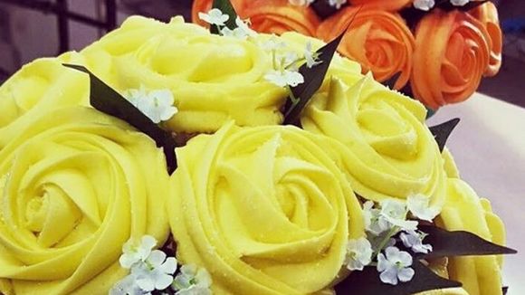 Les bouquets cupcakes, la délicieuse idée déco mariage