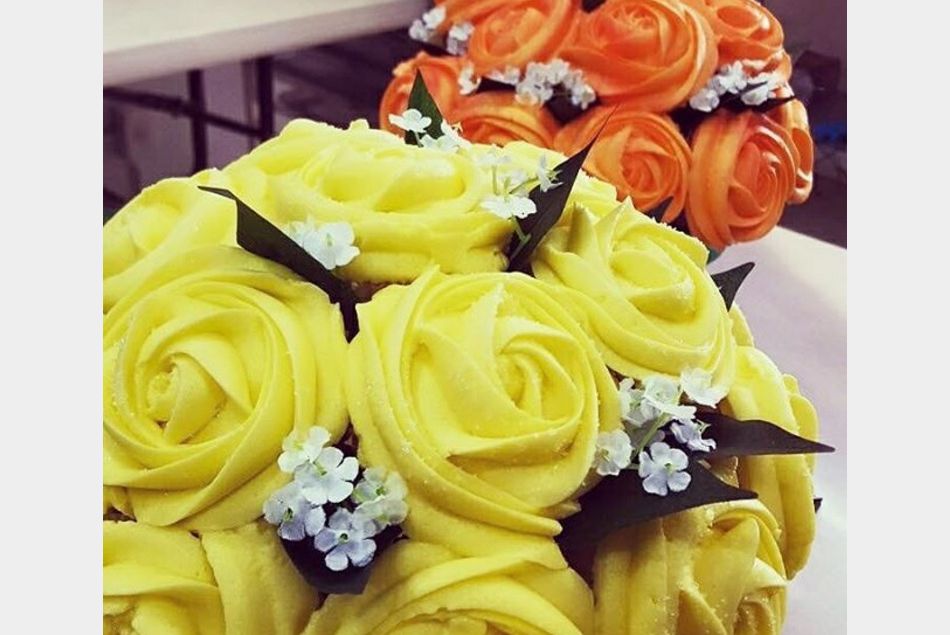 Les bouquets cupcakes, la délicieuse idée déco mariage