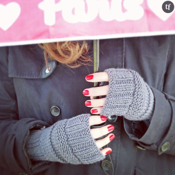 Mitaines tricotées Woolkiss 