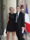 Emmanuel Macron et Brigitte Trogneux en marche vers l'Elysée