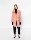  Manteau rose poudré Zara, 99,95€ 