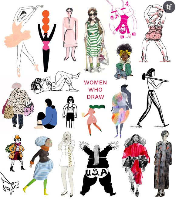 "Women Who Draw" : le site qui met en lumière les illustratrices
